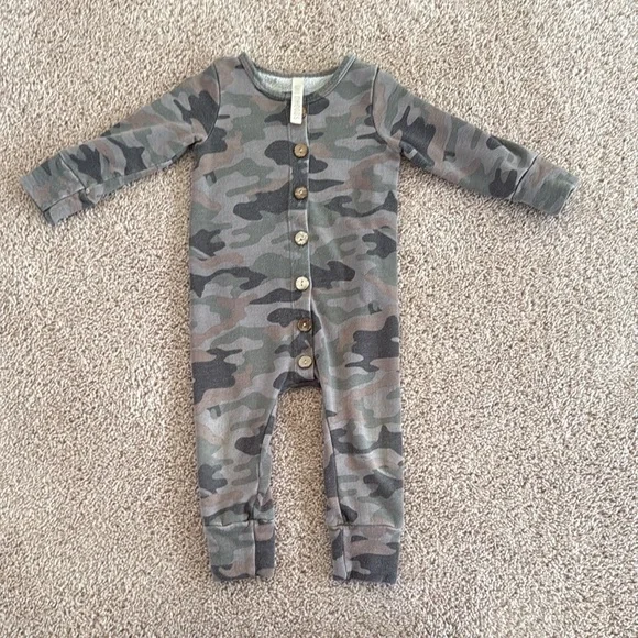 Childhoods Clothing Camo One Piece - Picture 1 of 4